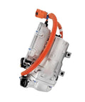 High Voltage Ac Compressor Assembly For Byd Qin Plus Ev Bc28b 322 8v Ha2ej 8103020 Oem Direct Drop In Swap side view with cable.