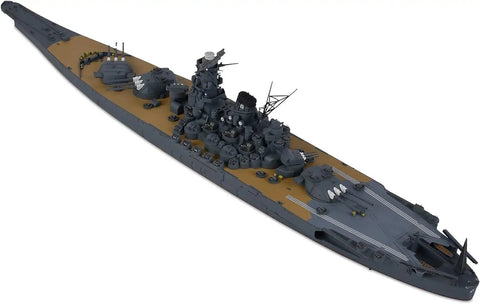 1/700 Japanese Battleship Yamato Plastic Model Kit Easy Assembly For History Buffs WWII Navy Ship High Detail Plastic Parts