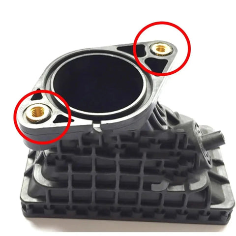 Solid Brass Knurled Insert Nuts Hot Melt Threaded Hardware For 3D Printer And Laptop Repairs M2 To M6 Sizes on plastic part.