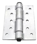 Heavy Duty Cast Steel Door Hinge For Industrial Freezers Trucks And Commercial Ovens Built Like A Tank To Handle Rough Daily Grinds While Maintaining Flawless Alignment Always, top view showing bolts and hinge.