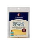 Game Changer Pre Treated Wood Furniture Dusting Cloths Pack Of Five Lint Free Wipes in clear packaging, designed for dust capture.