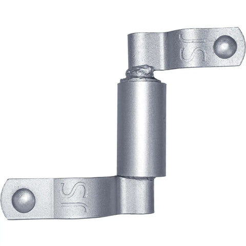 Real Deal Kennel Gate Latch For Dog Run And Pet Yard Fit 1 3 8 Inch Frame Plus Post Galvanized Steel heavy duty lock with silver finish.