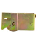 Replacement Roller Assembly For Crown Lawson Stamped Glass Doors Model 90011287 with adjustable steel housing and brass finish wheel