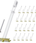 Heavy Duty Drywall Anchors With Steel Bolt Kit For TV Mounting, showing components including anchors and a steel bolt.