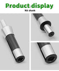 Beefy Precision Keyless Drill Chuck With R8 Shank For 1/32 To 5/8 Inch Bits B18 Fit Heavy Duty Steel 0.005 Inch Runout High Speed Steel Construction For Concentric Rugged Drilling, R8 shank