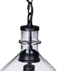 Hand Blown Glass Pendant Lighting For Kitchen Island And Dining Room Modern Farmhouse Globe Ceiling Light 11 Inch Diameter Recycled