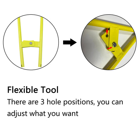 Beefy Pro Grade Heavy Duty Truck Brake Spring Tool LT890 adjustable 3-hole positions for easy installation and removal.