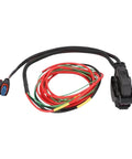 Heavy Duty Tesla Compatible Wiring Harness With Thick Insulation To Block Fraying And Shorts Crafted With Reinforced Braided Sleeve for secure connections.