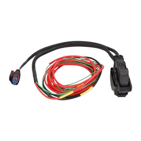 Heavy Duty Tesla Compatible Wiring Harness With Thick Insulation To Block Fraying And Shorts Crafted With Reinforced Braided Sleeve for secure connections.