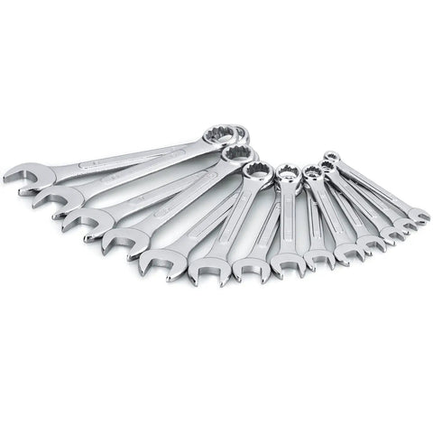 14 Piece Metric Wrench Set With Roll Up Pouch No Skipped Sizes From 6mm To 19mm Best Value For Everyday DIY Friendly Home Garage Workshop