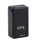 Real Time Portable GPS Tracking Device With Satellite Positioning For Vehicles And Moving Objects On The Go Magnetic Mount Beat Theft And Keep Tabs Always Safe shown from side angle