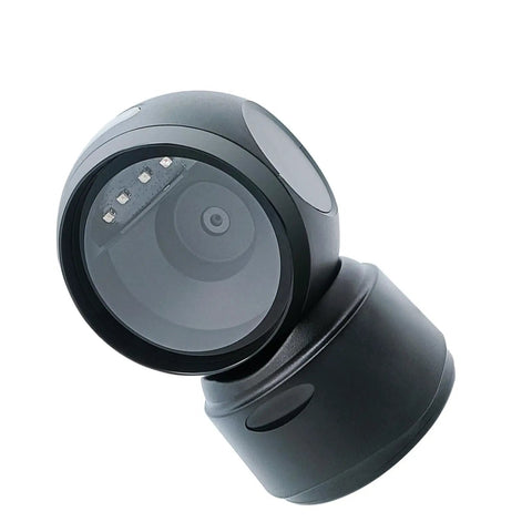 Wireless Bluetooth Barcode Scanner with Omnidirectional 1D and 2D QR Codes Reading, LED Light, Handsfree Design