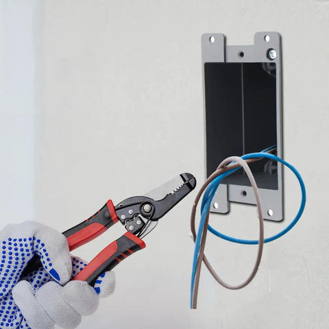 Installation of One Gang Old Work Electrical Outlet Box For Switches, Plastic Junction Box With Fourteen Cu In Capacity, AWG Standard, ETL Listed, Fire Rated For 2 Hours, DIY Friendly Home Improvement Box, Easy Install in wall with wires