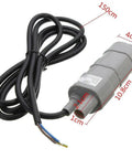 Beast 5 Meter High Head Submersible Water Pump For Ponds, Aquariums And Fountains, 600 LPH Flow At 12V, 1.2A, 5 Meter Lift, Compact 10.8x4 Cm Motor Unit with cord