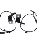 Pack Of 2 Abs Wheel Speed Sensor For Ford Fusion 2013 To 2019 Lincoln Mkz 2013 To 2015, black durable sensors for anti-lock braking.