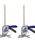 Quick-Lift Construction Jacks, Handy Two-Pack Hand Lifting Tool For Lifting Up To 10 Inches And 330 Lb Capacity, front view