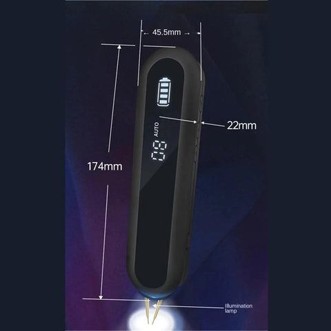 Dimensions of Adjustable Handheld Spot Welder for Home Projects Lightweight Nickel Sheet Welder Portable Electric Spot Welding Tool