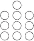 10Pcs Bicycle Ball Bearings Set For Mountain Bicycles And Fixed Gear Bikes With 40Mm Outer Diameter And 4Mm Ball Diameter in metal
