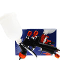 Pro HVLP Spray Gun With 1.2Mm Tip And 250Ml Cup For Auto Painting and Bodywork Touch Ups, featuring a white cup and black body