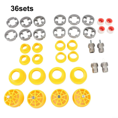 Workhorse Alloy Steel Pipe Threader For Internal Or External Cuts Fits Pvc Ppr Mpp Pipes Electric Drill Compatible parts set layout.