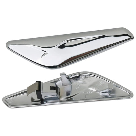 BMW X3 F25 X4 F26 Front Fender Chrome Trim Finisher Left Driver Side And Right Passenger Side Fits 2011 To 2017 view