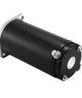 Hydraulic Leveling System Kit for RV Unidirectional Power Unit Upgrades - Heavy Duty 12V Pump Motor, black cylinder design