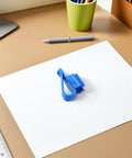 Blue aquarium water pipe clip on paper, part of 20 Pack Aquarium Water Pipe Clip Clamps For 8 To 16 mm Tubes Plastic Hose Holders