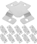 Heavy Duty Sectional Sofa Connectors 40 Piece Set Universal Furniture Joint Reinforcement Kit heavy gauge steel link hardware.