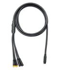Waterproof Eight Pin 1T4 Electric Bike Cable Controller Kit with Plug and Play Throttle Ebrake Display, 8-pin connectors visible