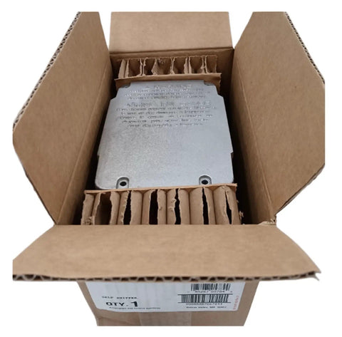 Heavy Duty Motorized Damper Actuator M7284A1004 in a cardboard box with protective packing for safe shipping.