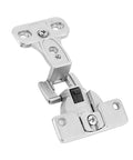 Close view of 270 Degree Zinc Alloy Folding Hinge for furniture doors, highlighting compact design and durable material.