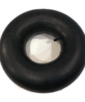 TR13 Straight Stem Inner Tube For 13x5x6 And 14x4.5 To 6 Tires, Heavy Duty Replacement showcasing black rubber material and stem