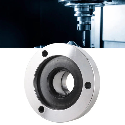 Compact Clamping Collet Chuck For Cnc Milling Machine And Lathe With Er32 80Mm Diameter stable carbon steel build for precision.