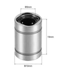 LM5UU linear ball bearings, 5mm bore, precision CNC machine guide