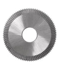 Key Cutting Disk Cutter Accessory For All Horizontal Key Machines Locksmith Tool Pro Grade Dense Tooth Design For Copper Keys 60mm Outer Diameter 16mm Inner Diameter 6mm Thick Cutting Only seen from above.