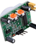 3 Pack HC SR501 PIR Motion Sensor Module For Arduino And Raspberry Pi, detailed circuit board view, compact 32x24mm design