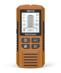Brilluxa Stud Finder, Wall Scanner Digital Detector with LCD Display for Wood Studs, Metal Pipes and Live AC Wires Behind Drywall (Yellow), front view