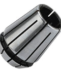 Close-up of ER25 collet from Super Cool 15 Piece ER25 Collet Chuck Set, made of precision spring steel, designed for CNC milling.