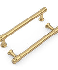 10 Pack 5 Inch Cabinet Pulls Champagne Bronze Gold Finish Dope Zinc Alloy Handles For Drawers And Cabinets Premium Kitchen Hardware