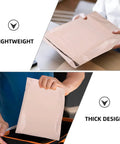 100 Pack Khaki PE Waterproof Packaging Bags With Easy Seal Closure showing lightweight and thick design
