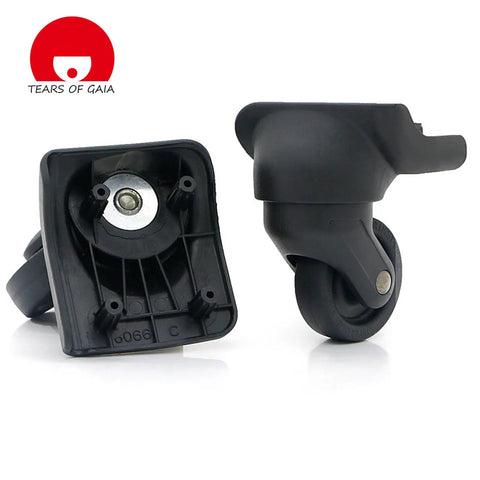 Heavy Duty Silent Replacement Wheels For Suitcase 360 Smooth Glide Spinner Kit With Rock Solid Steel Core And Dual Bearings snug fit detail