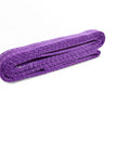 Purple 6 Foot By 1 Inch Multifunctional Heavy Duty Lift Sling Web Strap With Five Inch Diameter Reinforced Loops And Wear Guard End Made From 100 Percent Polyester For Weather Resistant Strength Ideal For Lifting Hoists Rigging And Go To Job Site Gear.
