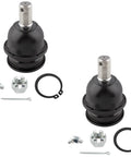 Front Suspension Kit For Nissan Frontier 1998 1999 2000 2001 2002 2003 2004 2.4L 2WD Pack Of 7 Includes Front Center Drag Links Upper And Lower Ball Joints Stabilizer Sway Bar Links For A Smooth Quiet Ride. Black ball joint kit with hardware