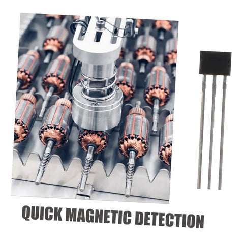 Forty Piece Linear Hall Effect Sensor Kit For Analog Magnetic Field Detection Plug And Play No Calibration Do It Yourself Friendly