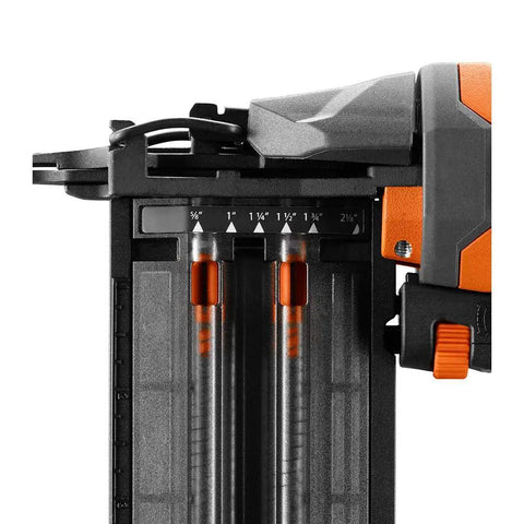 Pneumatic 18 Gauge Brad Nailer Two And One Eighth Inch With Clean Drive Technology Plus Tool Bag For Trim Work Finishing Carpentry And Pro Projects Lightweight Durable Performance