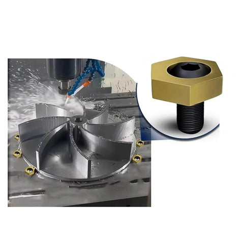 CNC Eccentric Clamps For Workholding Hexagonal Vise Fixture Clamps Stainless Steel Anchor Clamping With Nut M4 To M16 Threads Includes M5 Bolts 10 Piece Pack For Fast Plug And Play Setup In Your Shop