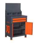 Heavy Duty CNC Tool Organizer Cart With Door Pro Shop Grade Workbench Storage For Machining Centers And Warehouses