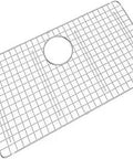 Stainless Steel Wire Sink Grid For RSS3016 Kitchen Sink With Vinyl Coating And Plastic Feet Protects Sink Bottom From Scratches