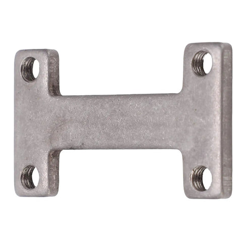 Heavy Duty I Shaped Screw Plate Stainless Steel Robotic Clamp Fastener Built Tough As Nails To Lock Channel Brackets End To End Top Shelf Industrial Hardware For Pattern Frames 4803 0039 0022 close-up showing detailed design.