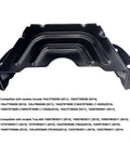 Black Deck Belt Cover For 42 Inch And 46 Inch Lawn Mower Decks Replacement Part 78306424A0637 Fits MTD Craftsman Troy Bilt Yard Man Spindle Pulley Guard Belt Guard Cover Built Tough. Black steel mower deck belt cover with mounting holes